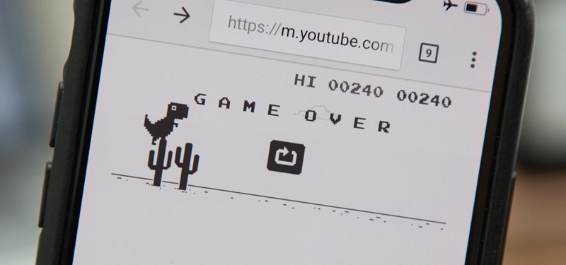 Google: jogo do dinossauro do Chrome completa 4 anos